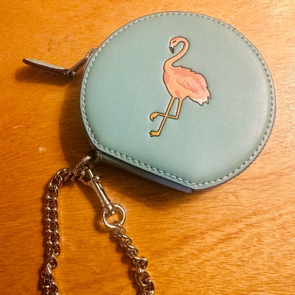 Flamingo Coin Purse with Chain
NEW